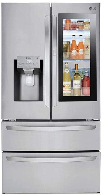 LG Refrigerator LMXS28596S 28 Cu. Ft. Smart Wi-Fi Enabled